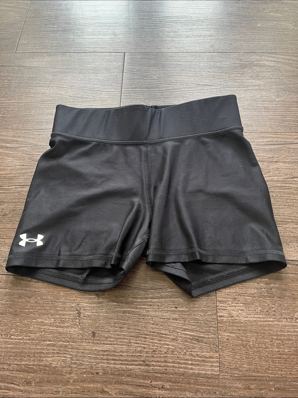 Under Armour Black Women's Training Compression Bike Shorts Size Small